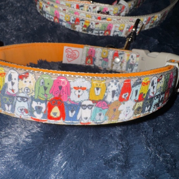 Bobs by Skechers dog print slip on shoes and matching dog collar and leash! - Picture 4 of 12
